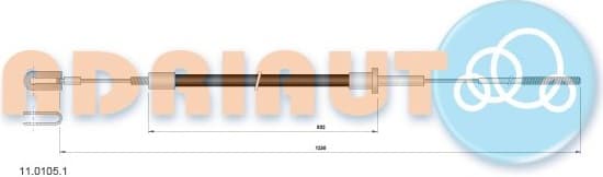 Cable Pull, clutch control 11.0105.1
