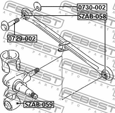 Caster Shim, axle beam 0730-002 - image 2