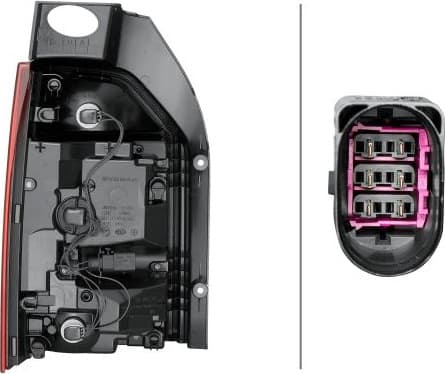 Tail Light Assembly 2SK012337061 - image 2