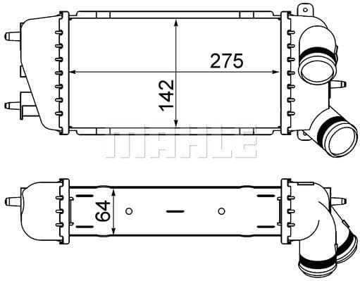 Charge Air Cooler BEHR CI 309 000S