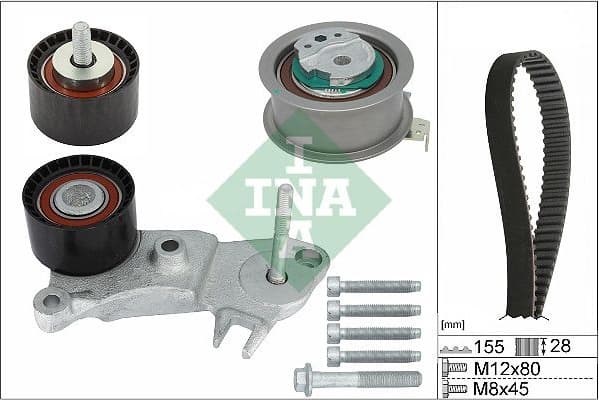 Timing belt kit 530076210