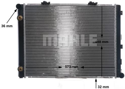 Radiator, engine cooling BEHR CR 263 000S - image 11