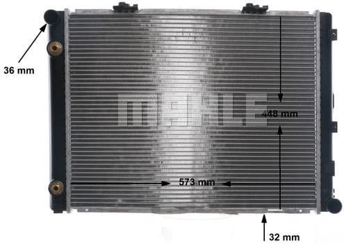 Radiator, engine cooling BEHR CR 263 000S - image 12