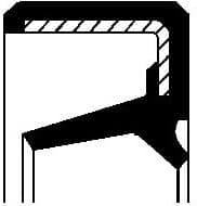 Seal gear box selector 190 27896B
