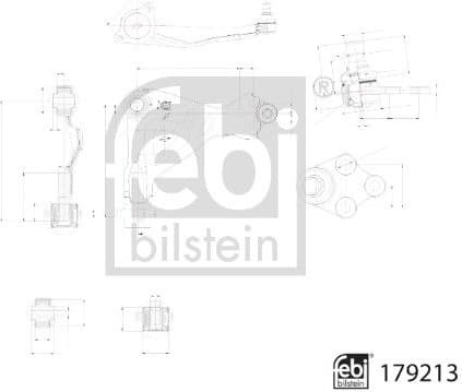Control/Trailing Arm, wheel suspension 179213 - image 2