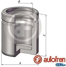 Piston, brake caliper D025615