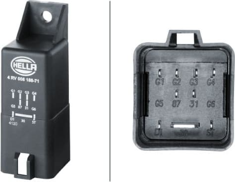 Control Unit, glow time 4RV 008 188-711