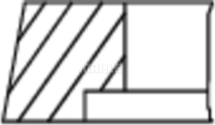 Piston Ring Set 008 05 V0 - image 2