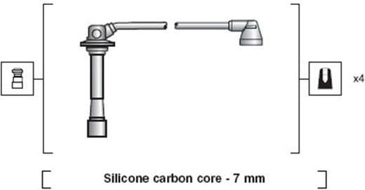 Ignition Cable Kit 941318111180