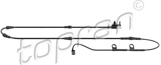 Warning Contact, brake pad wear 638 963