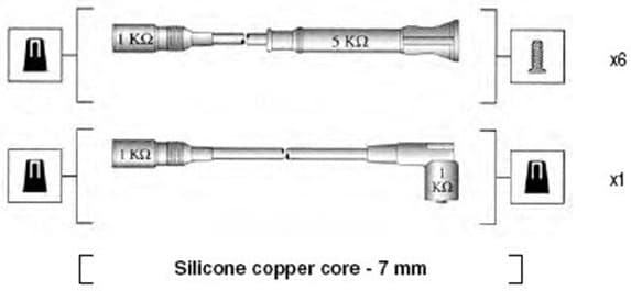 Ignition Cable Kit 941075180556