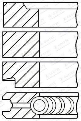 Piston Ring Set 08-314900-10
