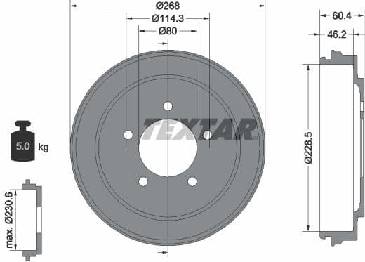 Brake Drum 94036300