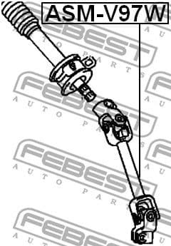 Steering Shaft ASM-V97W - image 2