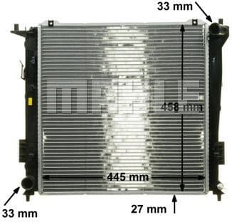 Radiator, engine cooling BEHR *** PREMIUM LINE *** CR 1367 000P - image 10