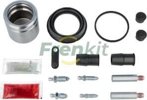 Brake caliper piston+kit+caliper guide pins 757492