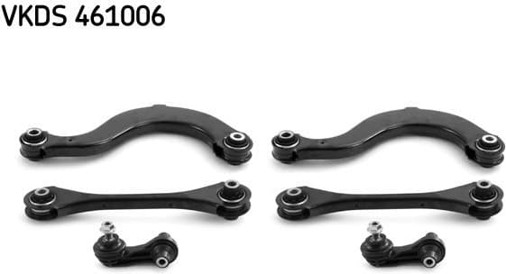 Control/Trailing Arm Kit, wheel suspension VKDS 461006