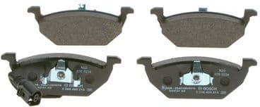 Brake Pad Set, disc brake 0986495213