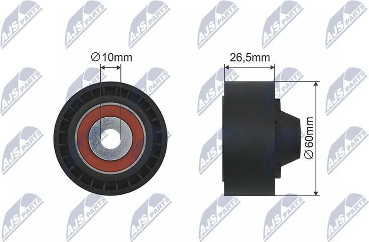 Tensioner Pulley, V-belt RNK-CT-043