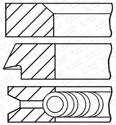 Piston Ring Set 08-520300-00