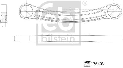 Control/Trailing Arm, wheel suspension 176403 - image 3
