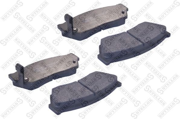 Brake Pad Set, disc brake 158 002-SX