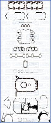 Full Gasket Kit, engine FIBERMAX 50176600