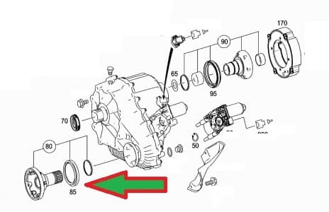 Seal differential-shaft 010 36914B - image 5