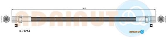 Brake Hose 33.1214