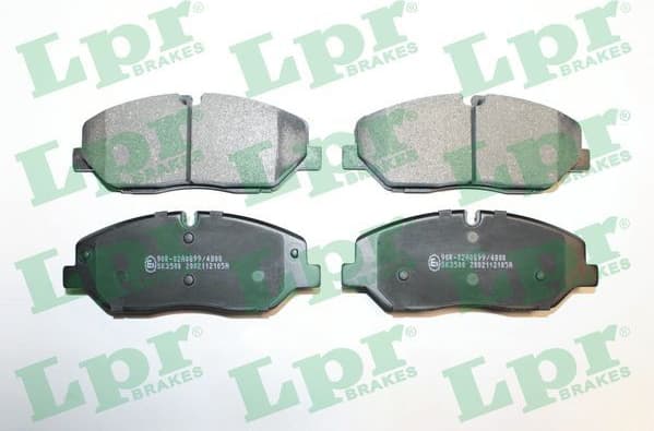 Brake Pad Set, disc brake 05P2105