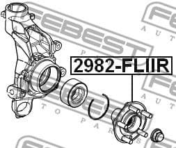 Wheel Hub 2982-FLIIR - image 2