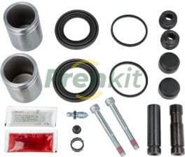 Brake caliper piston+kit+caliper guide pins 748357