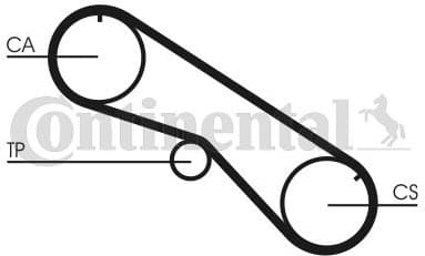 Timing Belt CT818 - image 3