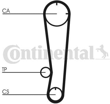 Timing Belt Kit CT738K2 - image 2