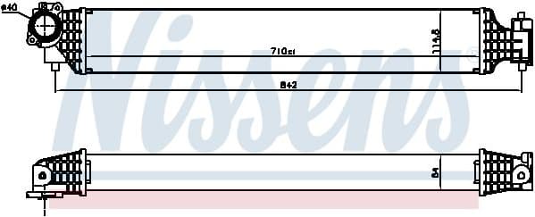 Charge Air Cooler ** FIRST FIT ** 961527 - image 2