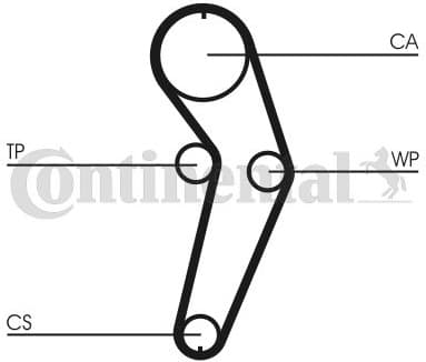 Timing Belt CT988 - image 3