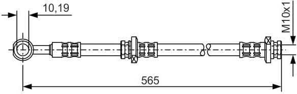 Brake Hose 1 987 476 132