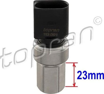 Pressure sensor AC conditioning 113 591
