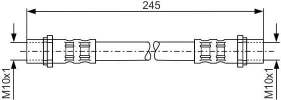Brake Hose 1 987 476 904