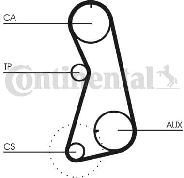 Timing Belt Kit CT848K4 - image 2