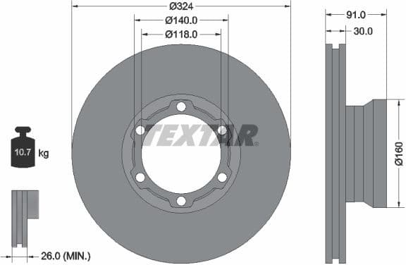 Brake Disc 93087600