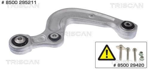 Control/Trailing Arm, wheel suspension 8500 295211