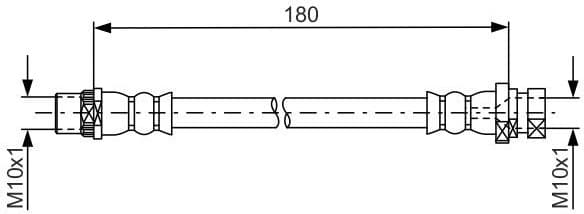 Brake Hose 1 987 481 682
