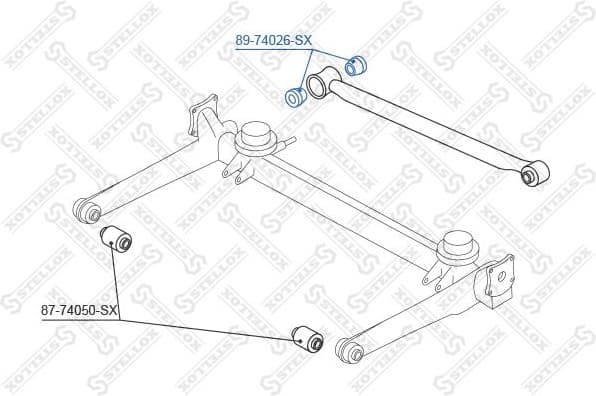 Bush, shock absorber 89-74026-SX - image 2