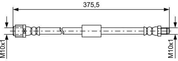 Brake Hose 1 987 481 608
