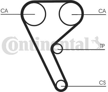 Timing Belt CT1157 - image 2