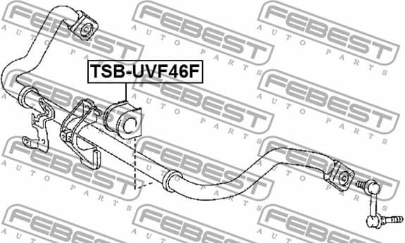 Mounting, stabiliser bar TSB-UVF46F - image 2