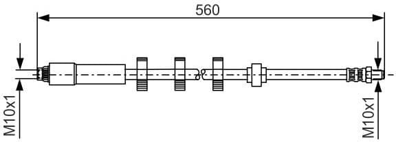 Brake Hose 1 987 481 290