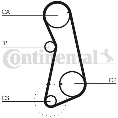Timing Belt CT637 - image 3