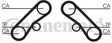 Timing Belt CT1074 - image 3